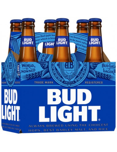 Bud Light - 6 Bottles