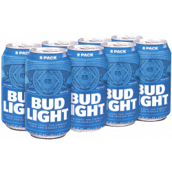 Bud Light - 8 cans
