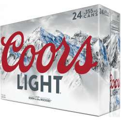 Coors Light - 24 Cans