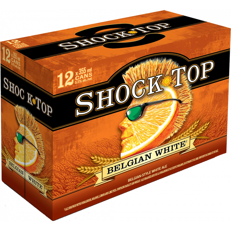 Shock Top Belgian White - 12 Cans