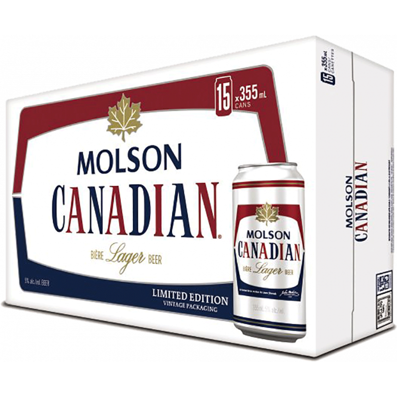 Molson Canadian - 15 Cans