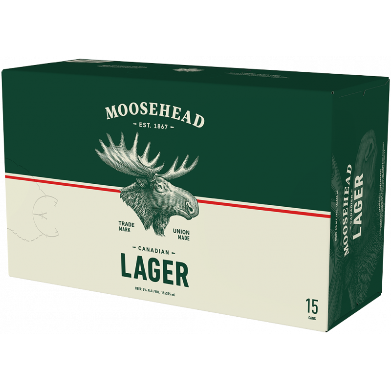 Moosehead Lager - 15 Cans