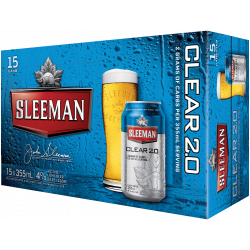 Sleeman Clear Lager - 15 Cans