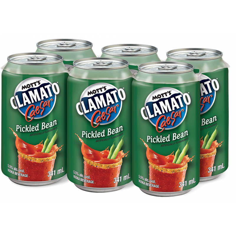 Mott's Clamato Pickled Bean - 6 Cans