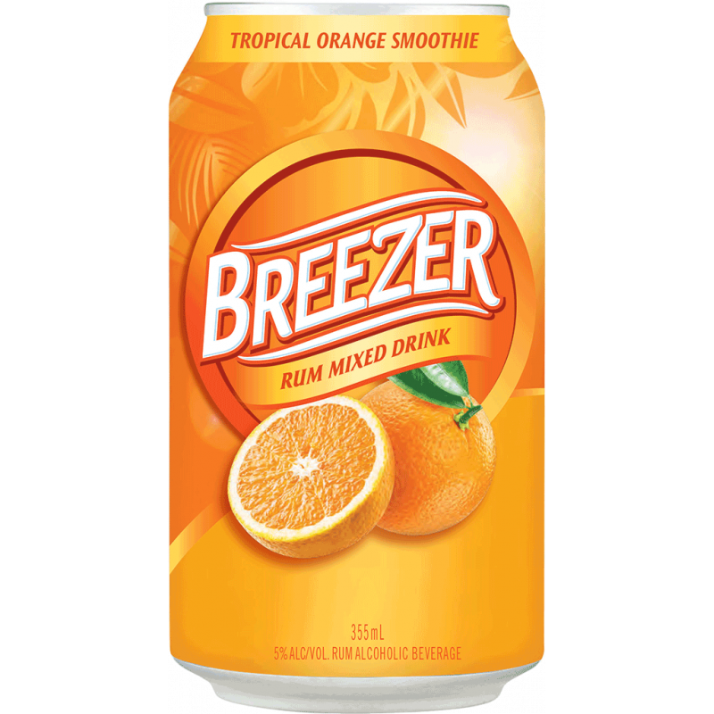 Bacardi Breezer Tropical Orange...